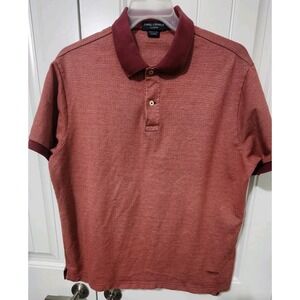 Daniel Cremieux Classics Tailored Fit Polo‎ Shirt Mens Size L